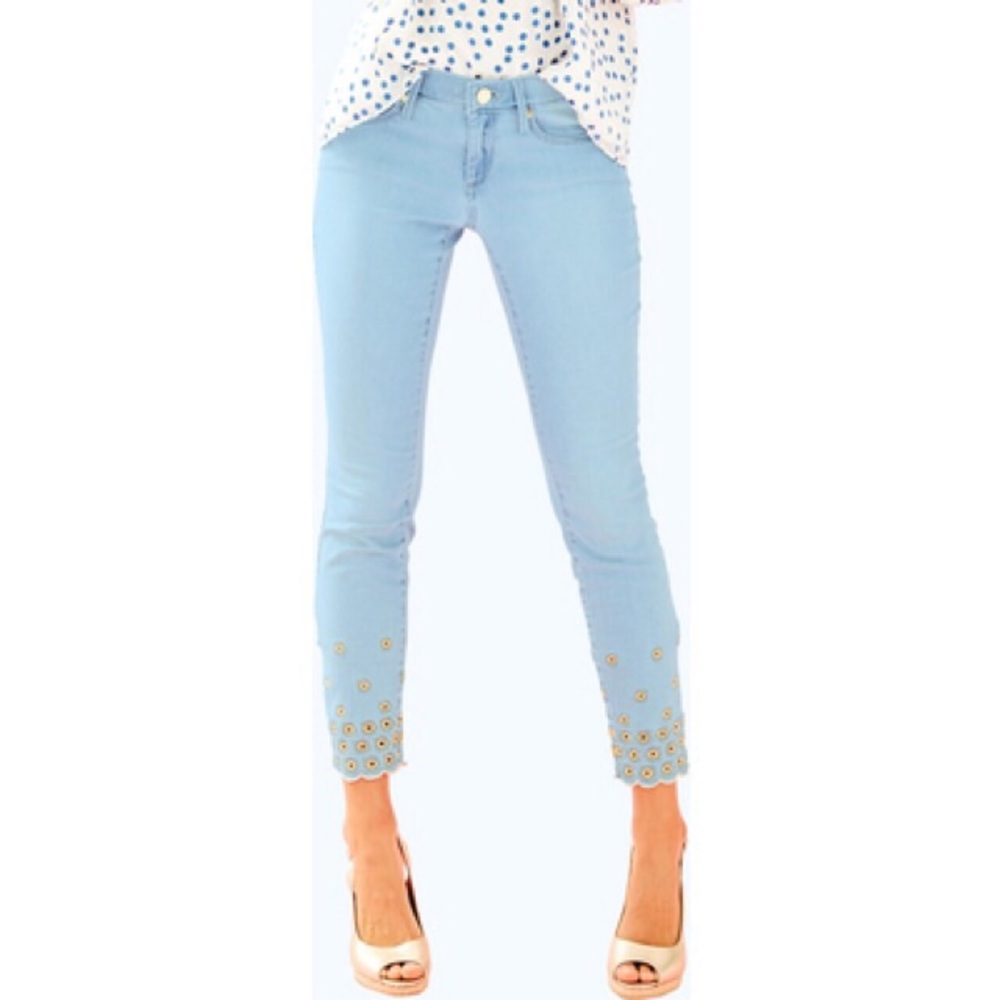 Lilly Pulitzer Jean crop pants